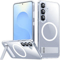 SPIDERCASE for Samsung Galaxy S26 Ultra Case,Built-in Stand,Clear