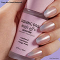 Dashing Diva Gloss Nail Strips Bundle - The Neon Brights Collection - Magenta Madness & Suki - UV Free, Chip Resistant, Long Lasting Gel Stickers - Contains 2 Sets