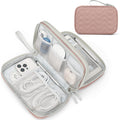 FYY Electronic Organizer, Travel Tech Pouch Bag, Cable Organizer Black