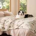 Bedsure Waterproof Dog Blankets for Small Dogs Soft Cat Blanket Warm,25X35