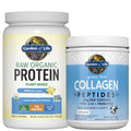 Garden of Life Protein Powder, Vegan Protein Powder, BCAA, Probiotics & Digestive Enzymes, Gluten & Lactose Free, Unflavored, 20 Servings