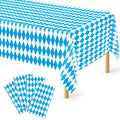 3 Pack Thanksgiving Tablecloths, 108" x 54" Disposable Turkey Table Cloth
