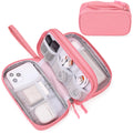 FYY Electronic Organizer, Travel Tech Pouch Bag, Cable Organizer Black