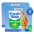 Fresh Step Clumping Cat Litter, Multi-Cat Odor Control, 14 lbs (Pack of 2)