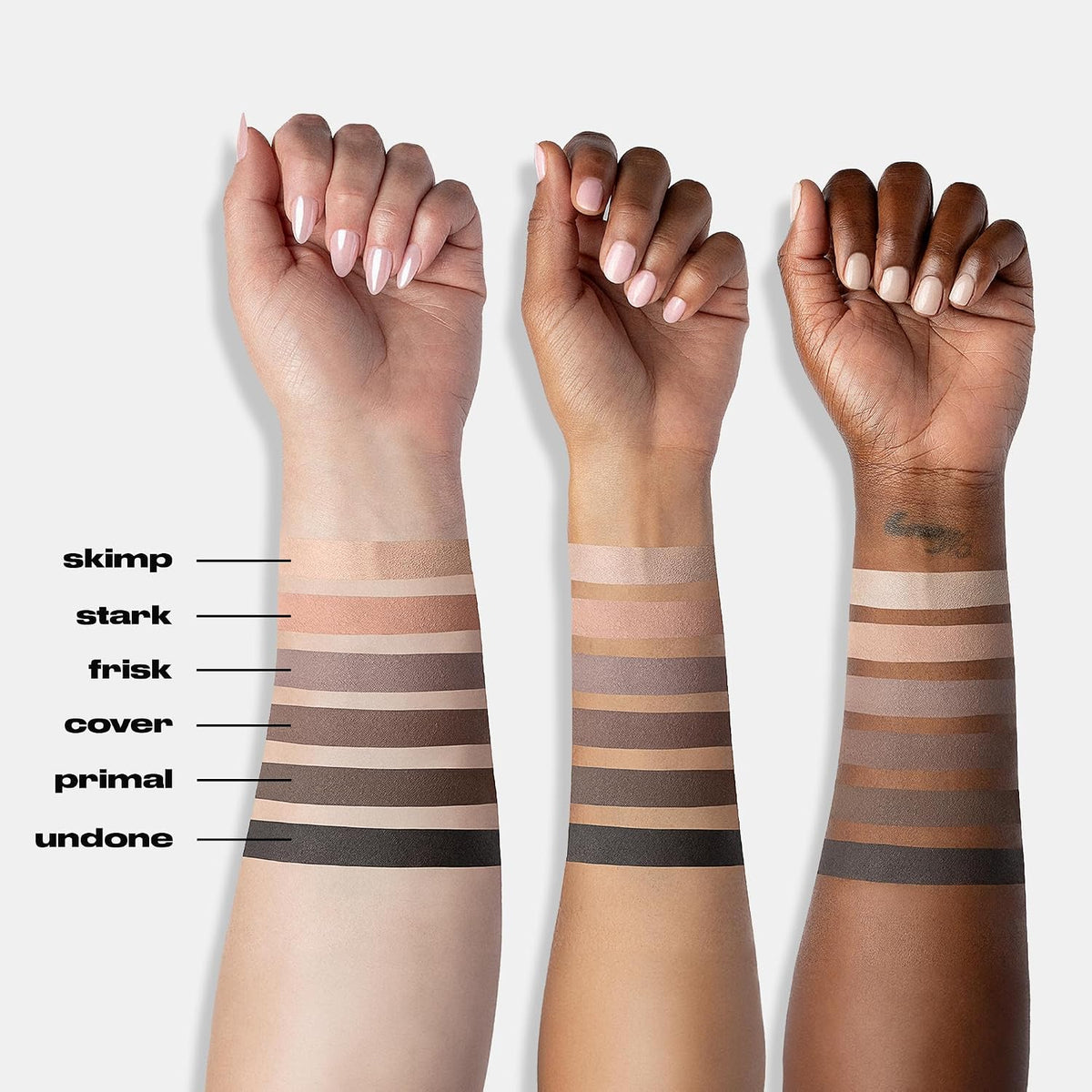 URBAN DECAY Naked 2 Basics Mini Eyeshadow Palette - 6 Matte Neutral Shadows, Long-lasting Wear, Multi-Use Powder for Eye, Contour, Brows, Ultra-Blendable Cool-Tone Shades, Travel Makeup with Mirror