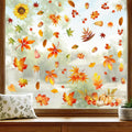 Fall Window Clings, Double-Sided Autumn Decorations