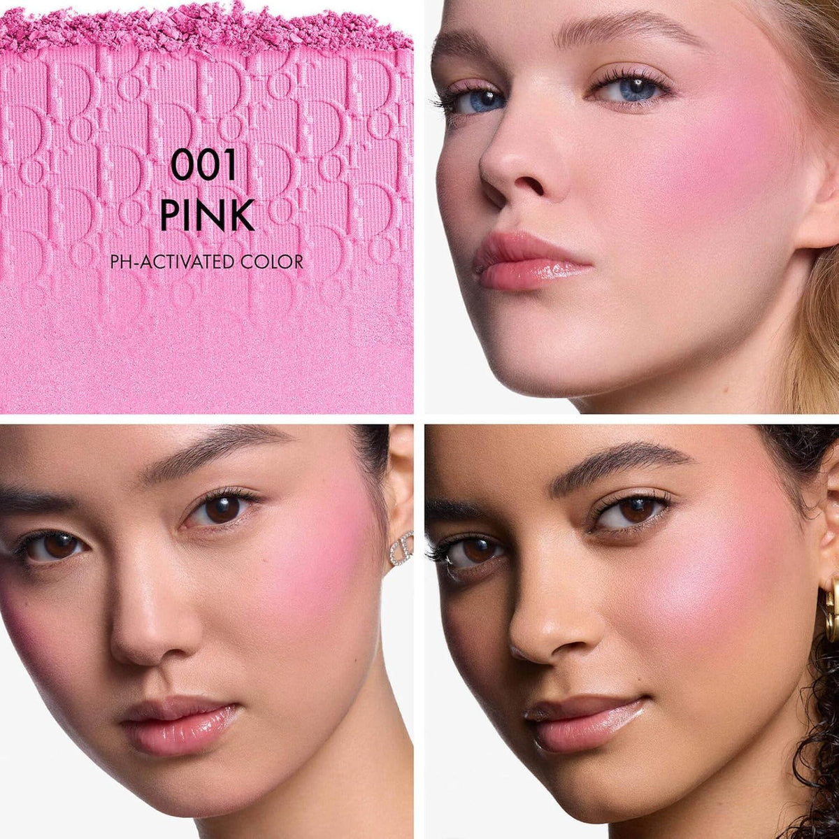 Christian Dior Dior Rosy Glow Blush (001 Pink), 0.15 Ounce (Pack of 1)