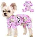 Dog Pajamas for Small Dogs Stretchy Chihuahua Clothes Summer Doggie Onesie Cute Puppy Pjs Girl Boy Pet Clothing Cat Onesie (Duck, Small)