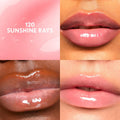 COVERGIRL Clean Fresh Yummy Lip Gloss, Sheer, Natural Scents, Vegan Formula - 120 Sunshine Rays, 0.33 fl oz