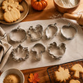 Fall Thanksgiving Cookie Cutters - 7PCS Stainless Steel Biscuit Molds