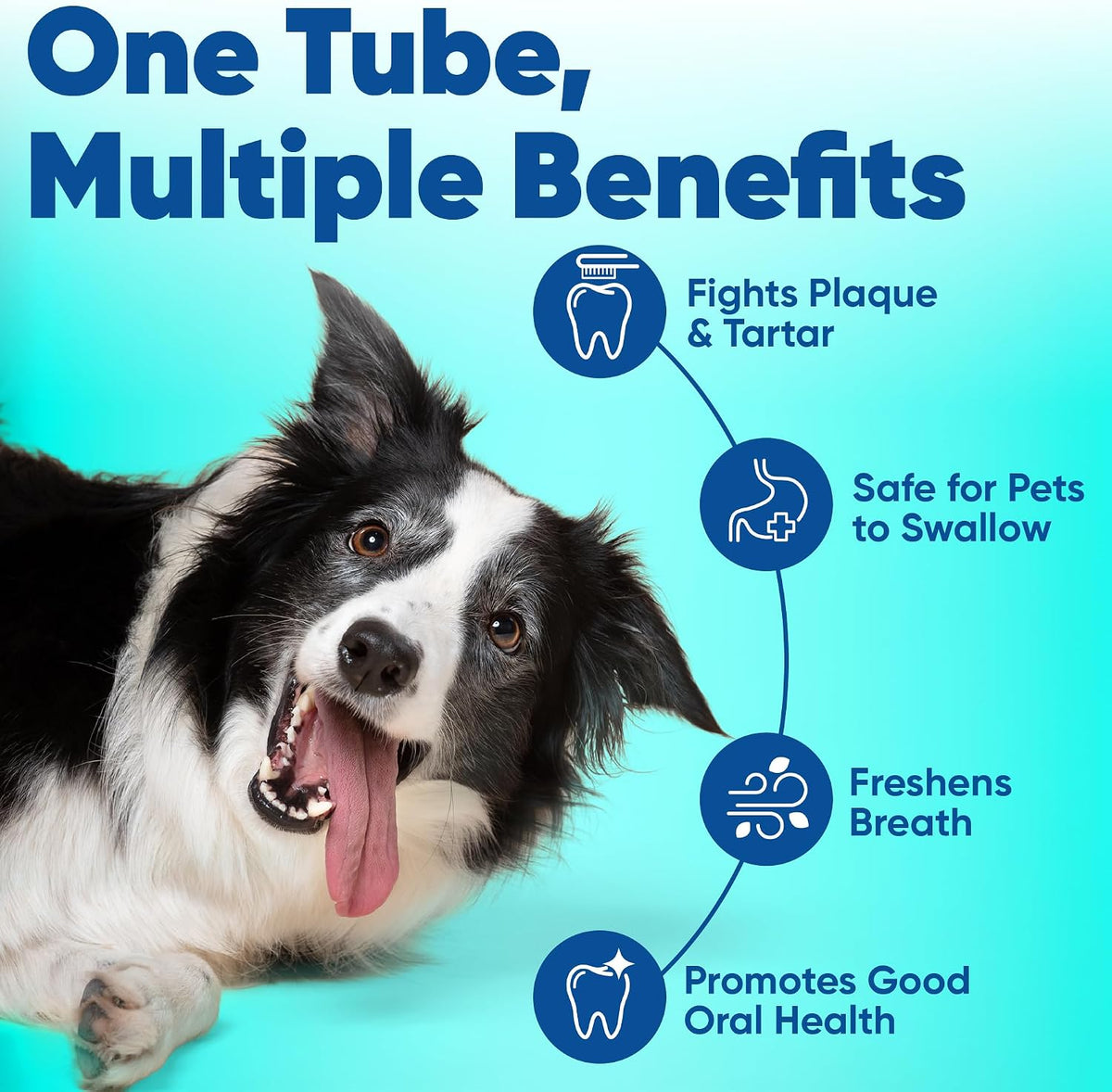 C.E.T. Enzymatic Toothpaste for Dogs and Cats, Poultry, 2.5oz | Plaque and tartar control for fresh breath, pet dental care toothpaste, Dual enzyme system, poultry flavored toothpaste