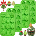 Fall Silicone Molds, Autumn Molds 3 Pack Silicone Pumpkin Thanksgiving Mold