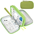 FYY Electronic Organizer, Travel Tech Pouch Bag, Cable Organizer Black