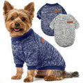 3 Pack Dog Sweaters for Small Dogs Girl Boy Winter Fleece Clothes Warm Soft Dog Sweatshirt Outfit for Dogs Cats Pet Apparel