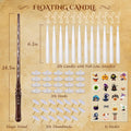 OCATO Upgraded 20Pcs Floating Candles with Wand for Halloween Decorations