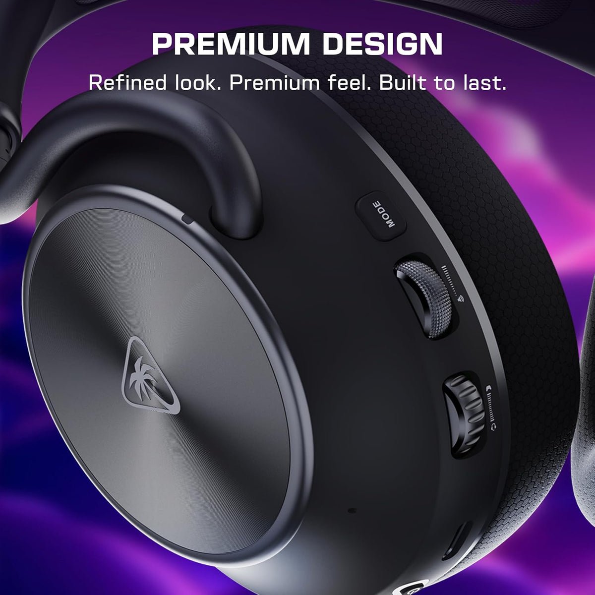Turtle Beach Stealth Pro II Premium Wireless Gaming Headset for Xbox Series X|S, PS5, PS4, PC - Hi-Res Audio, Dolby Atmos, Active Noise Cancellation, Simultaneous Bluetooth, 24-bit Audio - Black