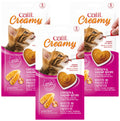 Catit Creamy Lickable Cat Treat – Healthy Variety of Flavors, 50 Pack, Hand-Feed or Serve, Nutrient-Rich Squeeze Tube, 0.5 oz Each