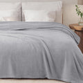 Exclusivo Mezcla Soft Plush Fleece Throw Blanket for Couch Camel
