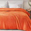 Exclusivo Mezcla Soft Plush Fleece Throw Blanket for Couch Camel