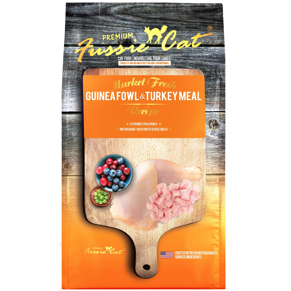 Fussie Cat Market Fresh Salmon Recipe, Dry Cat Food, 3.5lb Bag