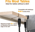 Extra-Sturdy Cat Desk Bed for Large Cats 50lbs Desk Cat Bed Attachment