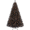 Yaheetech 6ft Pre-lit Christmas Tree with 300 Warm White Lights, Green