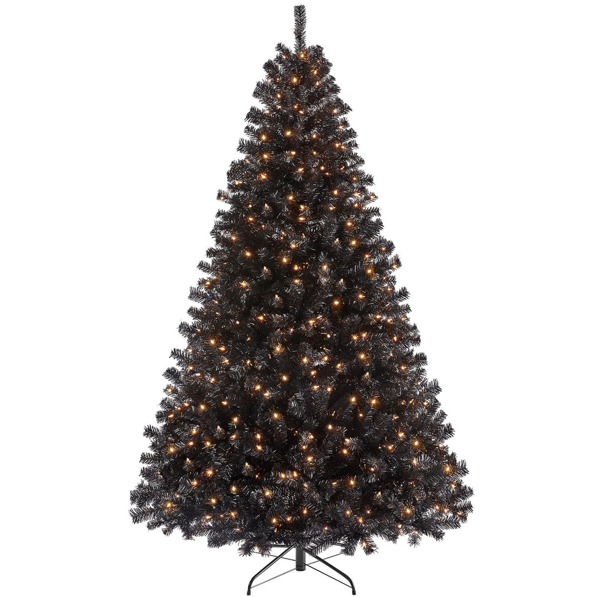 Yaheetech 6ft Pre-lit Christmas Tree with 300 Warm White Lights, White