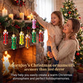 18Pcs Colorful Angel Christmas Ornaments