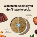The Honest Kitchen Human Grade Wholemade™ Dehydrated Whole Grain Dog Food - Complete & Balanced Meal or Topper - Chicken, 10 Pound (makes 40 Pounds)
