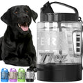 lesotc Dog Water Bottle, Portable Pet Water Dispenser, Leak Proof Travel Squeeze Water Bottle for Dogs, Puppy Essentials Dog Stuff Accessories for Outdoor Walking, Hiking, BPA-Free, Lightweight