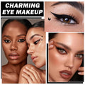 5PCS Double-headed Liquid Winged Black Eyeliner Stamp Pen Set | Eye Liner Pencil Long-lasting Waterproof, Stamp Eyeliner Set for Eye Makeup - Star, Heart, Flower, Butterfly, Triangle