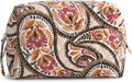 Vera Bradley Women's Cotton Nfl Medium Cosmetic Makeup Organizer Bag (Multiple Teams Available)