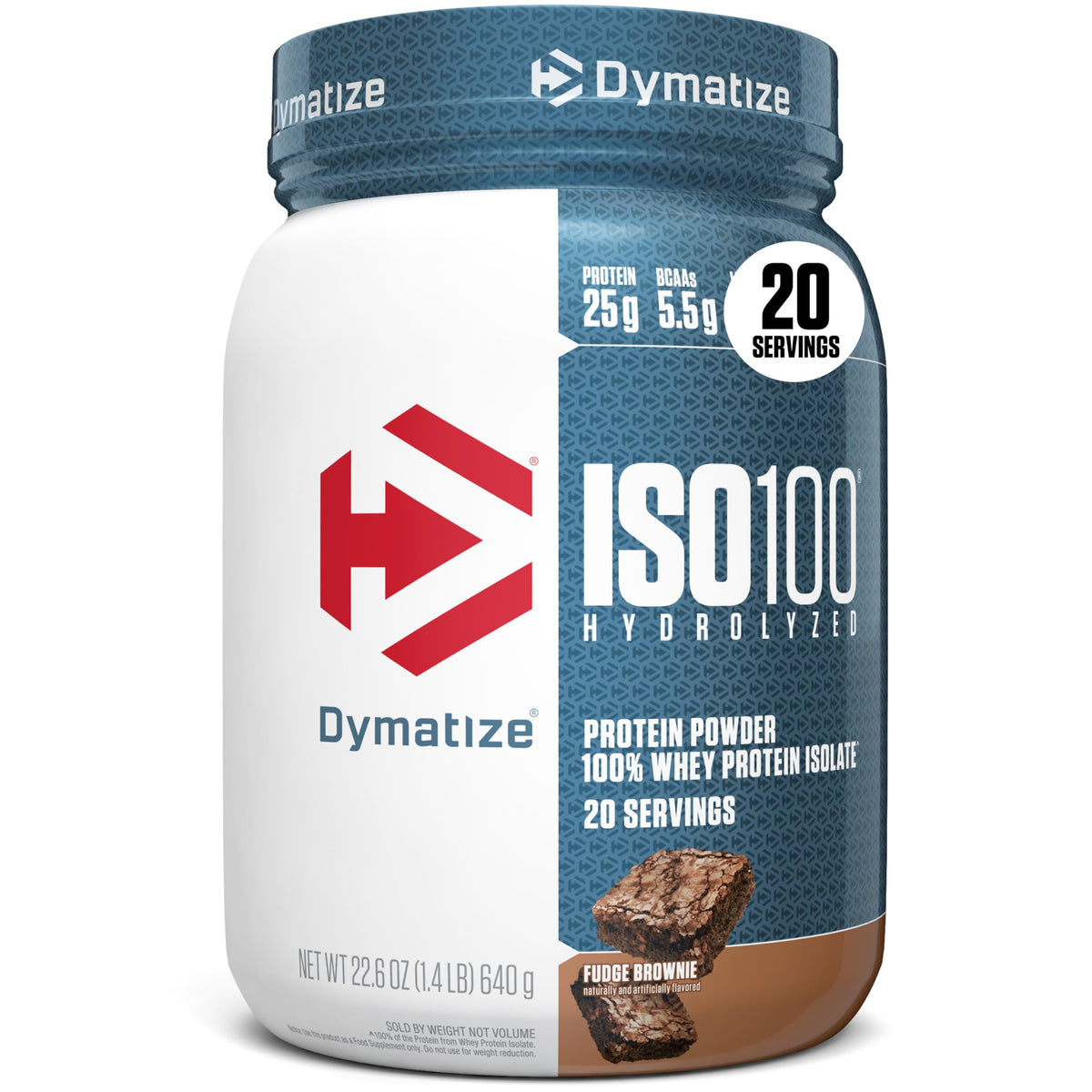 Dymatize ISO 100 Whey Protein Powder with 25g of Hydrolyzed 100% Whey Isolate, Vanilla 5 Pound, Package may vary