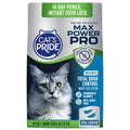 Cat's Pride Max Power: Total Odor Control - Up to 10 Days of Powerful Odor Control - Strong Clumping - Hypoallergenic - 99% Dust Free - Multi-Cat Litter, Unscented, 15 Pounds