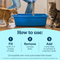Fresh Step Heavy Duty Odor Block Advanced Multi Cat Clumping Litter with Febreze, 17.5 lb (Package May Vary)