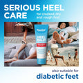 Flexitol Heel Balm, Cracked Heel Cream & Foot Balm, Intensive Hydration for Dry, Rough Feet & Heels, Urea-Based Moisturizing Cream, 4 oz Tube