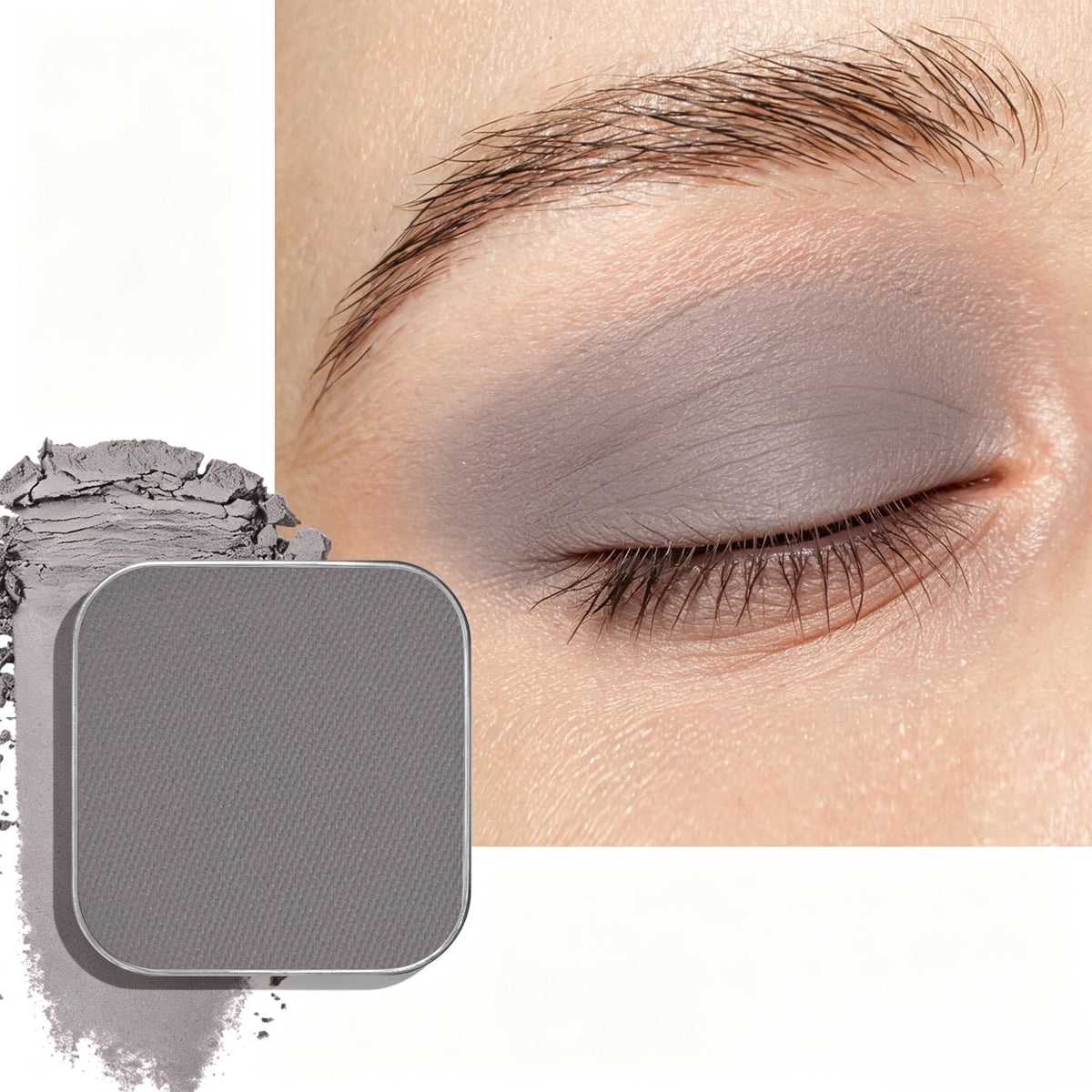 Chameleon Duochrome Eyeshadow, Mauve Taupe with Blue-Green Shift