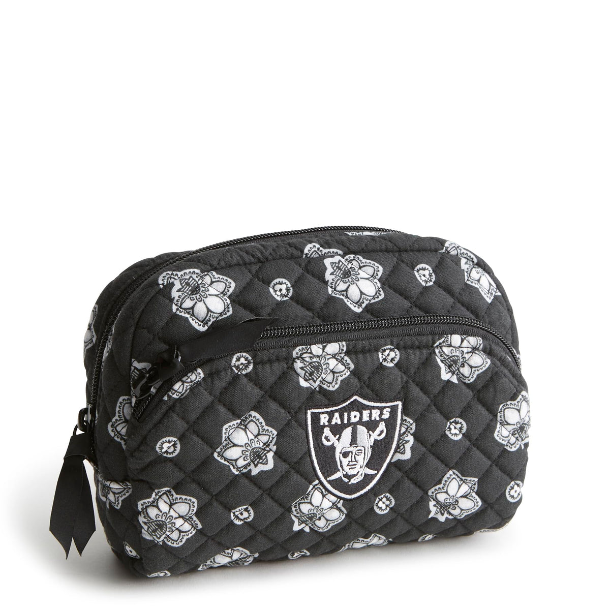 Vera Bradley Women's Cotton Nfl Medium Cosmetic Makeup Organizer Bag (Multiple Teams Available)