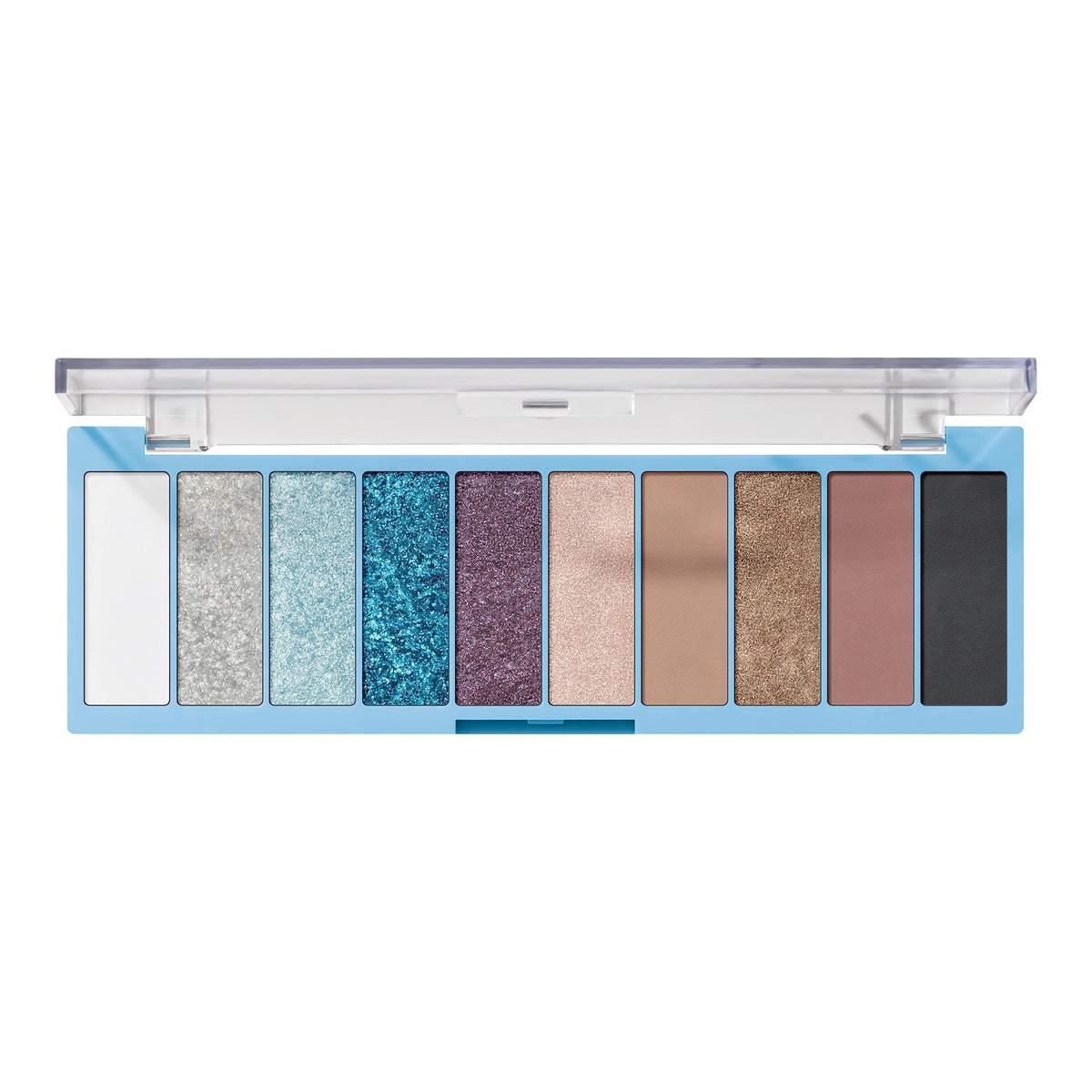 e.l.f. Perfect 10 Eyeshadow Palette, Ten Ultra-pigmented Shimmer & Matte Shades, Vegan & Cruelty-free, Nude Rose Gold (Packaging May Vary)