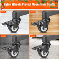 Rolling Christmas Tree Stand with Wheels Universal Base 9FT Artificial Tree