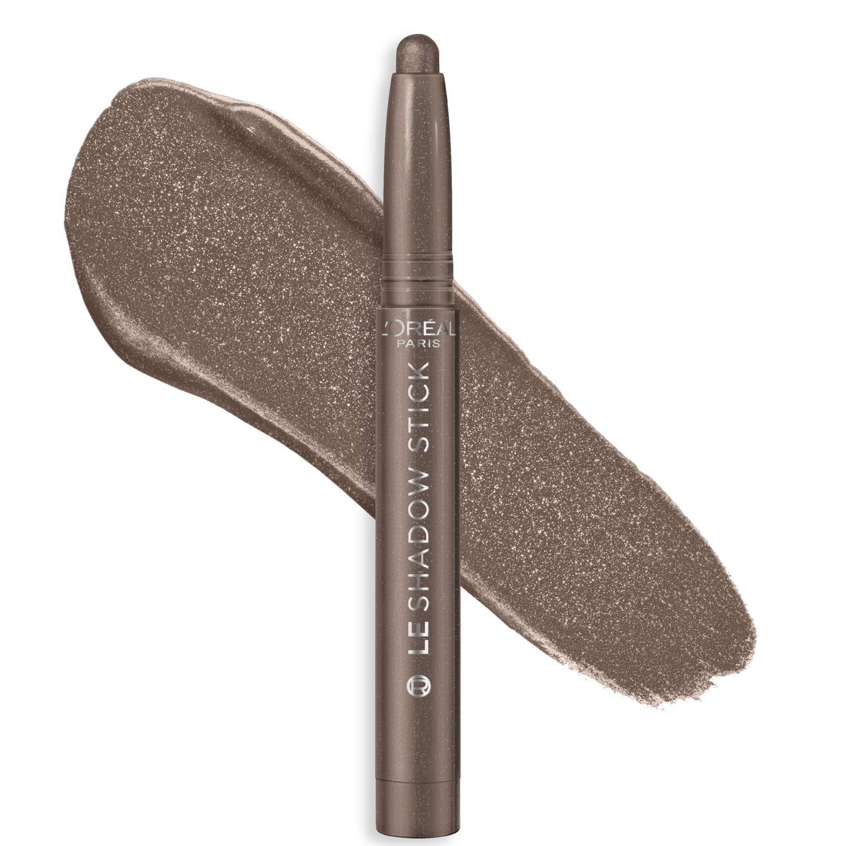 L'Oreal Paris Makeup Le Shadow Stick Eyeshadow, Blendable, Smudge-Resistant, Cream Eyeshadow, Brown Abyss, 0.05 Oz