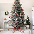 Foilswirl Christmas Tree Stand for Artificial Fake Tree 4 to 8 FT, Mix