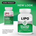 LIPO Balance Support Supplement for Dizziness & Vertigo - Inner Ear Health & Circulation Formula with Ginkgo Biloba, Vitamin D & B Complex - Supports Balance & Stability - 30 Ct