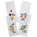 SKL Home Seasonal Jacquard Hand Towel Gift Set, 6 Count, Multicolored