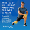 OmegaXL Joint Support Supplement - Natural Muscle Support, Green Lipped Mussel Oil, Soft Gel Pills, Drug-Free, 120 Count