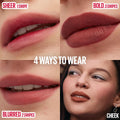 MAYBELLINE Super Stay Teddy Lip Tint, Long Lasting Matte Lipstick For Up To 12HR Wear, Wild At Heart, 1 Count