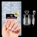 UNA GELLA Nail Glue Strong Gel No U V, 15g*2pcs Nail Glue for Press Ons No Lamp Needed, Quick Dry Semi Solid Nail G LUE, Super Strong Gel glue for Nails Long Lasting Extension DIY Kit
