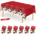 3 Pack Thanksgiving Tablecloths, 108" x 54" Disposable Turkey Table Cloth