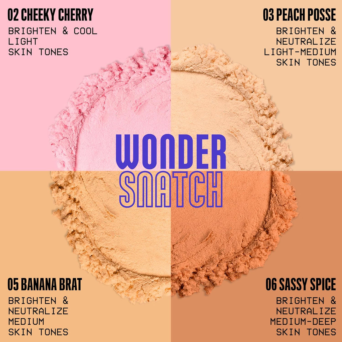 NYX PROFESSIONAL MAKEUP Wonder Snatch Setting Powder, Lifting Loose Powder With Up To 16HR Wear - Cheeky Cherry (Brightening Pink)