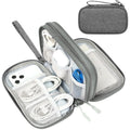 FYY Electronic Organizer, Travel Tech Pouch Bag, Cable Organizer Black